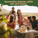 Vintage 4-Piece Whiskey Barrel Dispenser Set