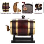 Vintage Wooden Wine Making Barrels (1.5L to 10L)