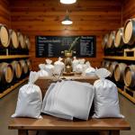 5 Pack Fine Mesh Straining Bags for Brewing