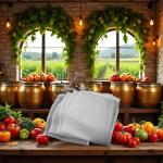 5 Pack Fine Mesh Straining Bags for Brewing