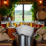 10 Pack Fine Mesh Straining Bags for Homebrew