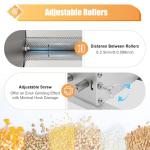 2 Roller Stainless Steel Malt Mill with Hopper