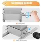 Stainless Steel Grain Mill for Home Brewing