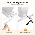 Adjustable Stainless Steel Grain Mill for Homebrew