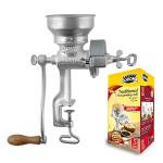 Manual Corn Grinder - Cast Iron, Low Hopper