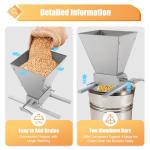 Stainless Steel Grain Mill for Home Brewing