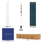 Triple Scale Hydrometer for Home Brewing Cheers