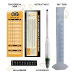 Deluxe Hydrometer Kit for Home Brewing