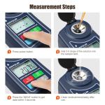GOYOJO Digital Brix Refractometer for Beer and Juices
