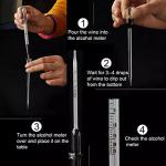 Wine Alcohol Meter - 0-25% Vinometer Tester