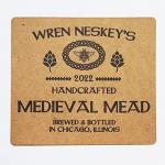 Custom Kraft Labels for Home Brew Beer/Mead