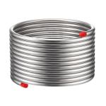 25 Ft Stainless Steel Wort Chiller for Brewing