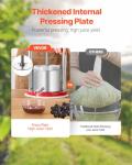 VEVOR 1.65L Manual Fruit Wine Press