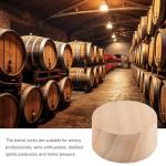 Poplar Wood Bourbon Barrel Bung Plug Set (5)