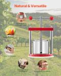 VEVOR 1.65L Manual Fruit Wine Press