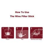 Wine Wand Sulfite Purifier for Headaches - 8 Pack