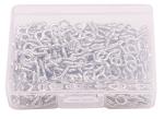 300PCS Mini Metal Hoop Screw Eye Pins