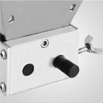 Stainless Steel Manual Grain Crusher with Adjustable Rollers