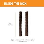 Oak Spirals for Aging Whiskey, Wine & Beer