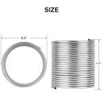 50ft 1/2" Stainless Steel Tubing Coil for Brewing