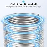 50Ft Stainless Steel Tubing Coil for Brewing