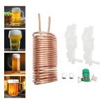 Copper Immersion Wort Chiller for Homebrewing