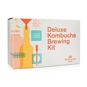 Organic Kombucha Starter Kit with Bottles & Accessories