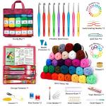 Crochet Yarn Starter Kit for Beginners and Adults