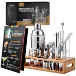 Mixology Bartender Kit with Japanese Jigger & Stand