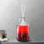 Brewland 6-Pack Airlocks with Stoppers and Grommets