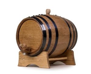 3L American Oak Aging Barrel with Stand and Spigot