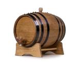 3L American Oak Aging Barrel with Stand and Spigot