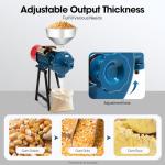 Electric Grain Mill Grinder with Adjustable Thickness