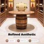 5L Wooden Wine Barrel with Stand for Home Brews