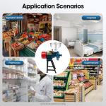 Electric Grain Mill Grinder with Adjustable Thickness