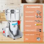 Heavy-Duty Electric Grain Grinder - 1000g
