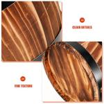 Rustic Wooden Wine Barrel Decor for Home Party