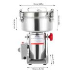 Electric Grain Mill Grinder for Home Brewing