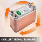 BestEquip 3"x7.5" Brazed Plate Heat Exchanger