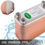 BestEquip 3"x7.5" Brazed Plate Heat Exchanger