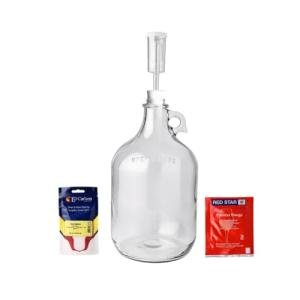 Mead Making Kit with Fermentation Supplies - 1 Gallon