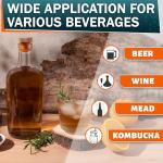 Triple Scale Hydrometer Kit for Home Brewing