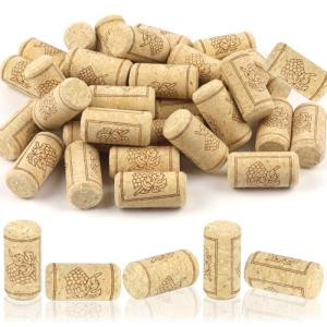 35 Pack Soft Wood Wine Cork Stoppers