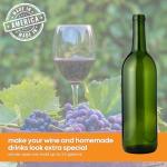 12-Pack 750ml Green Bordeaux Wine Bottles