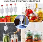 Twin Bubble Airlock Set for Home Brewing