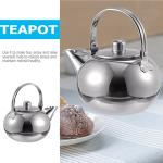 HOLIDYOYO Stainless Steel Teapot with Built-in Infuser