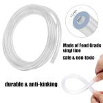 MRbrew 5ft Clear Draft Beer Tubing Kit