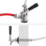 MRbrew 5ft Clear Draft Beer Tubing Kit