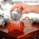 Kichvoe 4-Pack Fine Mesh Teapot Strainers