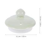 Ceramic Tea Cup Lid for Better Brewing